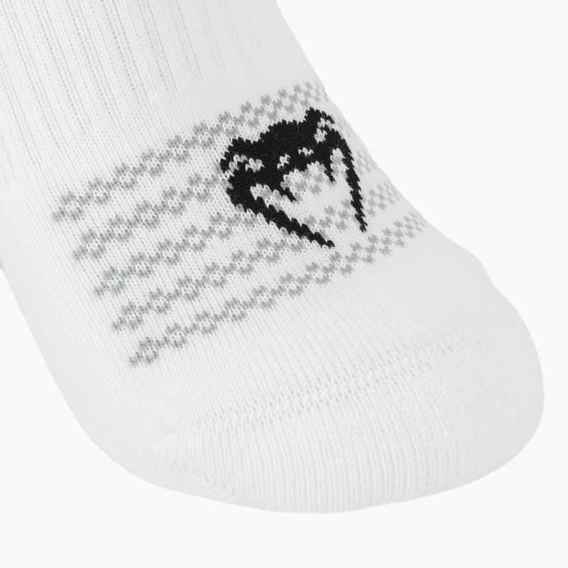 Шкарпетки Venum Vector No-Show 3 пари white/grey 4