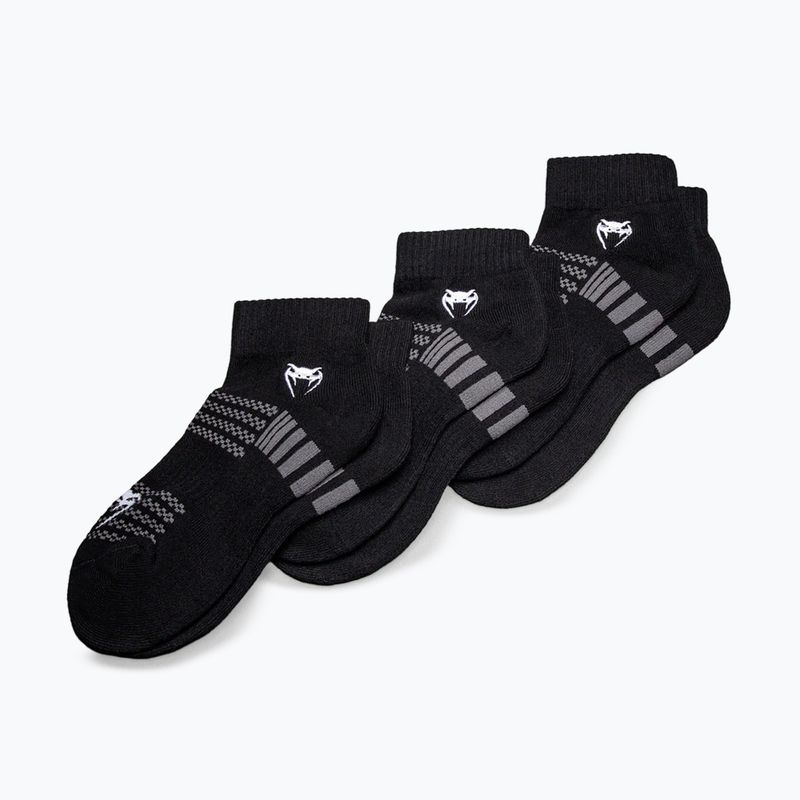 Шкарпетки Venum Vector Ankle 3 pairs black/grey