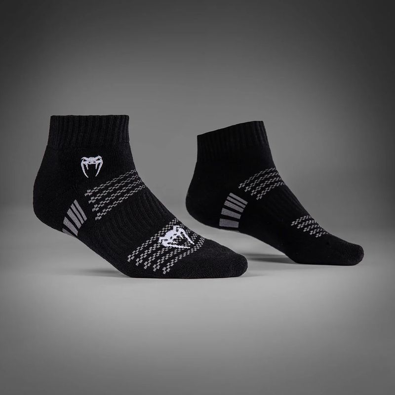 Шкарпетки Venum Vector Ankle 3 pairs black/grey 2