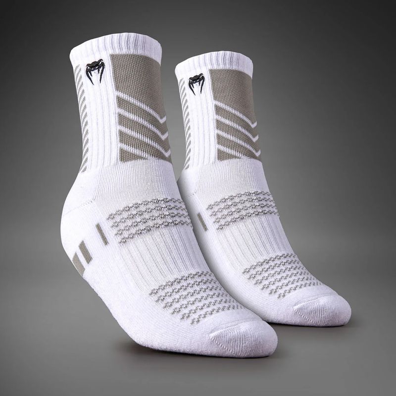 Шкарпетки Venum Vector 3 pairs white/grey 2