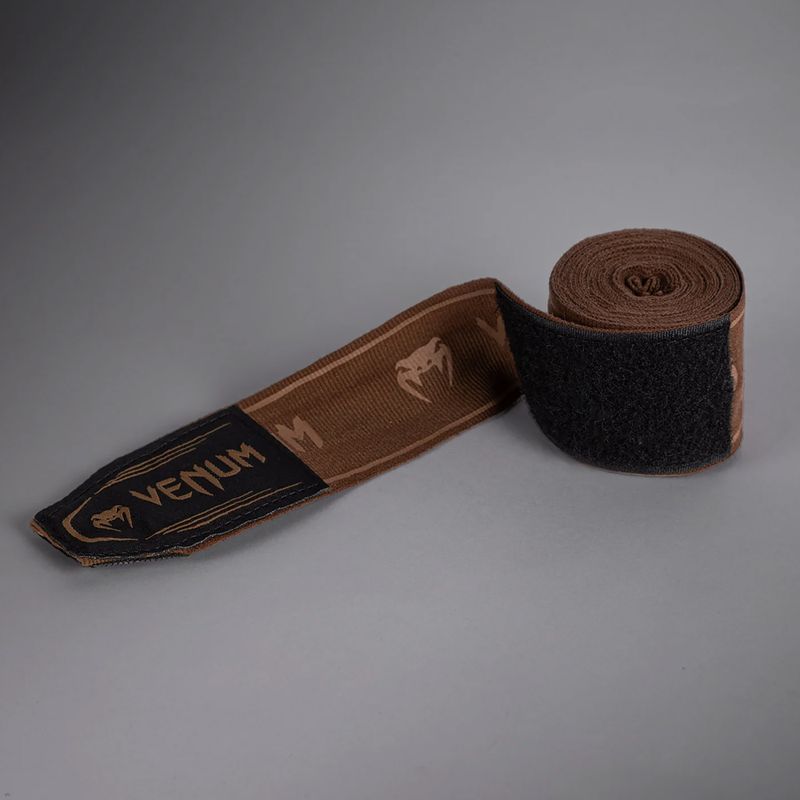 Бинти боксерські Venum Classic Handwrap Advanced 250 см dark brown 3