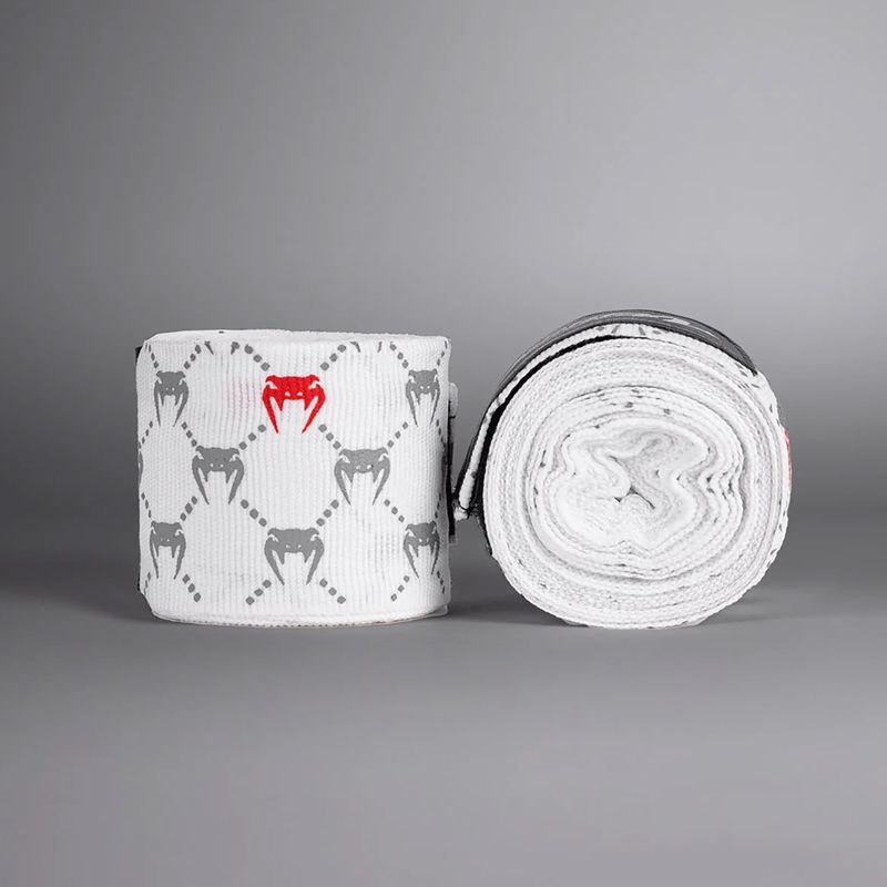 Бинти боксерські Venum Monogram Hand Wraps Advanced 250 см white 2