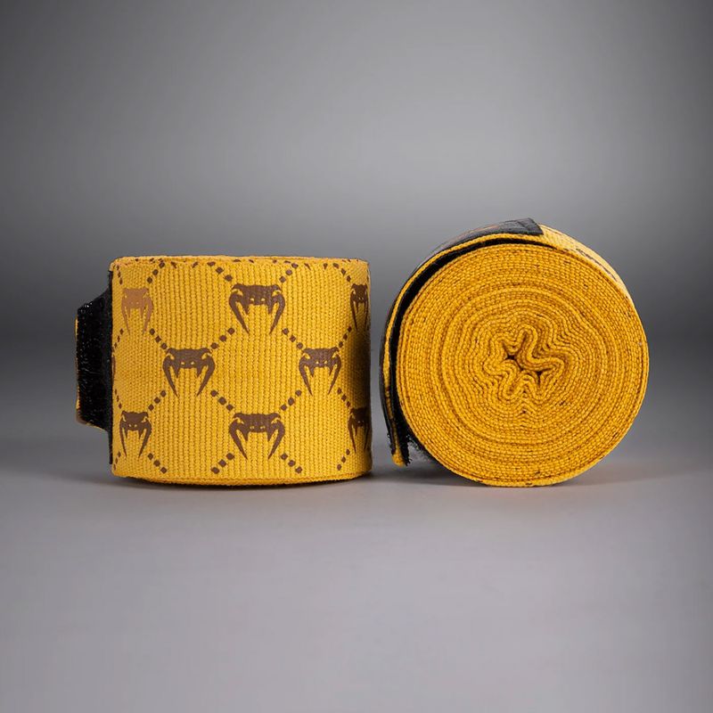 Бинти боксерські Venum Monogram Hand Wraps Advanced 250 см brown 2