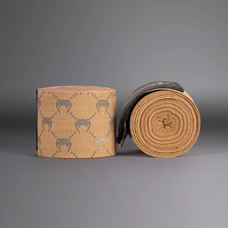 Бинти боксерські Venum Monogram Hand Wraps Advanced 250 см sand 2