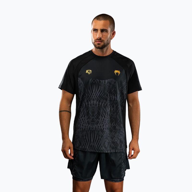 Футболка чоловіча Venum x Chimaev Dry Tech black/grey