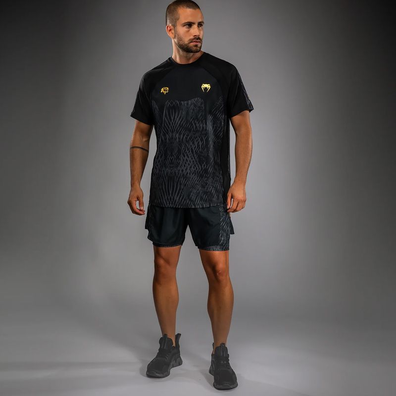 Футболка чоловіча Venum x Chimaev Dry Tech black/grey 2