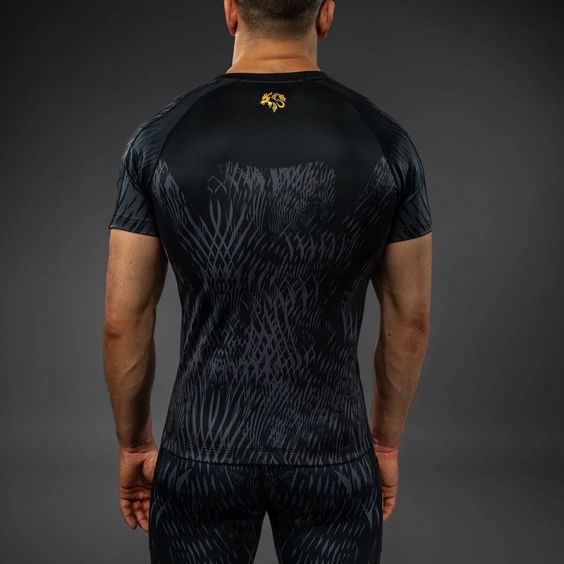 Рашгард чоловічий Venum x Chimaev Rashguards black/grey 3