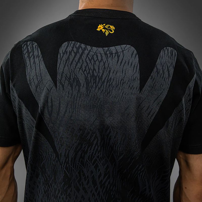 Футболка чоловіча Venum x Chimaev black/grey 6