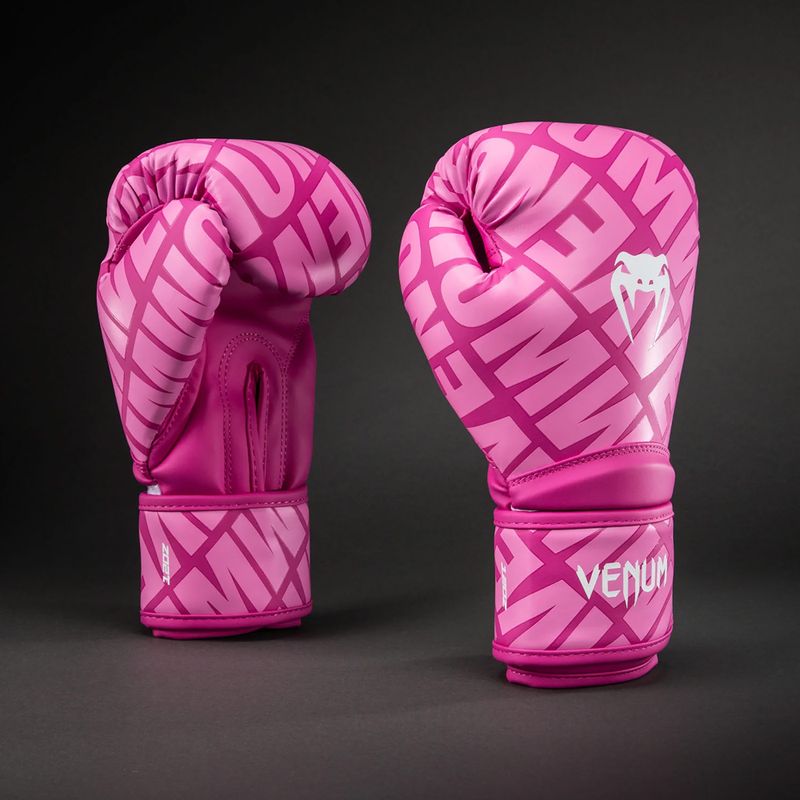 Рукавиці боксерські Venum Contender 1.5 XT 3D Boxing candy pink/white 2