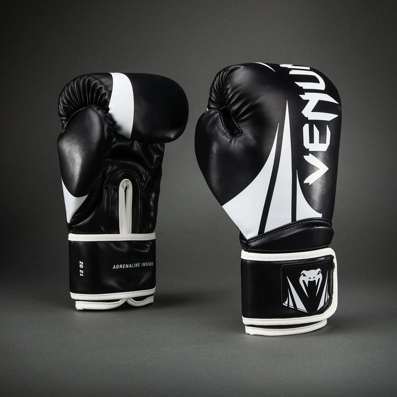Рукавиці боксерські Venum Challenger 2.5 Boxing black/white 2