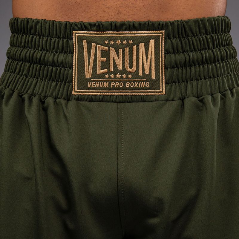 Шорти для тренувань чоловічі Venum Classic Boxing military green/sand 8