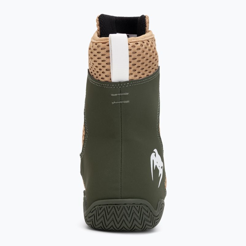 Кросівки боксерські чоловічі Venum Contender Boxing military green/sand 6