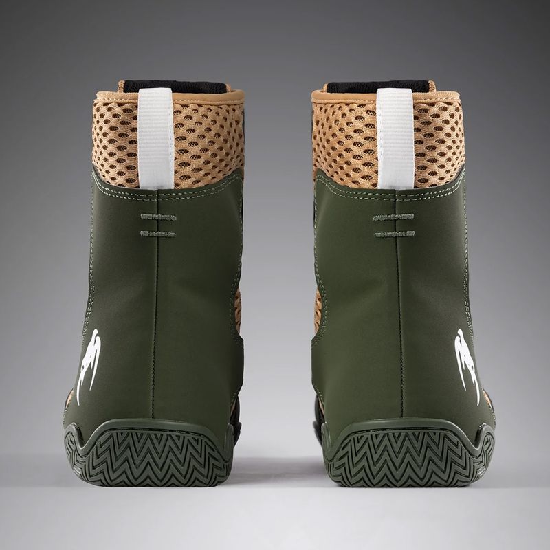 Кросівки боксерські чоловічі Venum Contender Boxing military green/sand 8