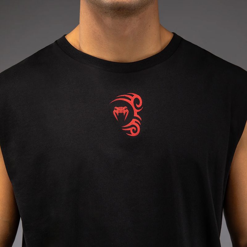 Футболка чоловіча Venum x Mike Tyson Tiger Sleeveless deep black 4