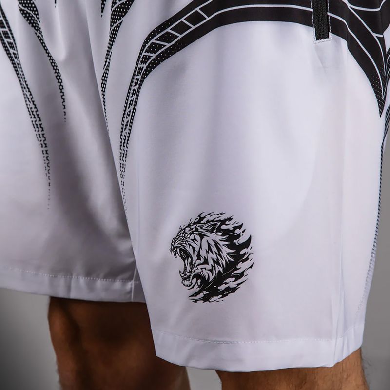 Шорти для тренувань чоловічі Venum x Mike Tyson Tiger Training optical white/deep black 7