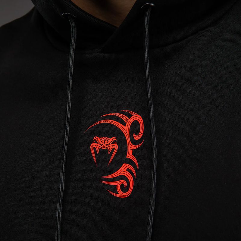Кофта чоловіча Venum x Mike Tyson Tiger Sleeveless Hoodie deep black/intense red 5