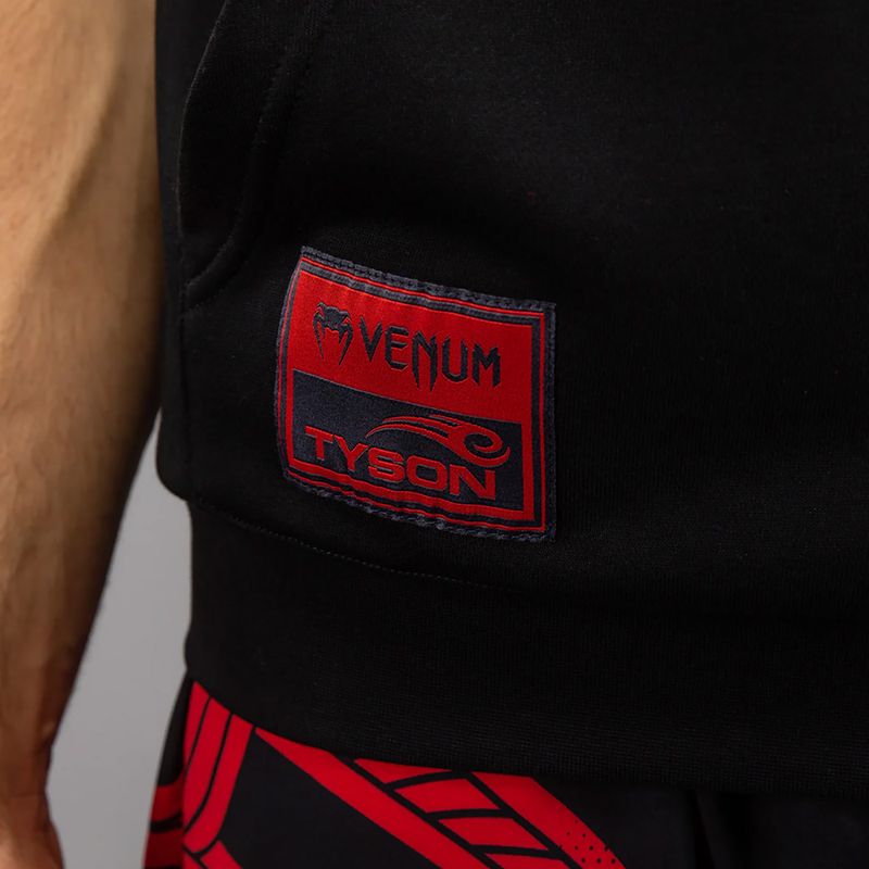 Кофта чоловіча Venum x Mike Tyson Tiger Sleeveless Hoodie deep black/intense red 6