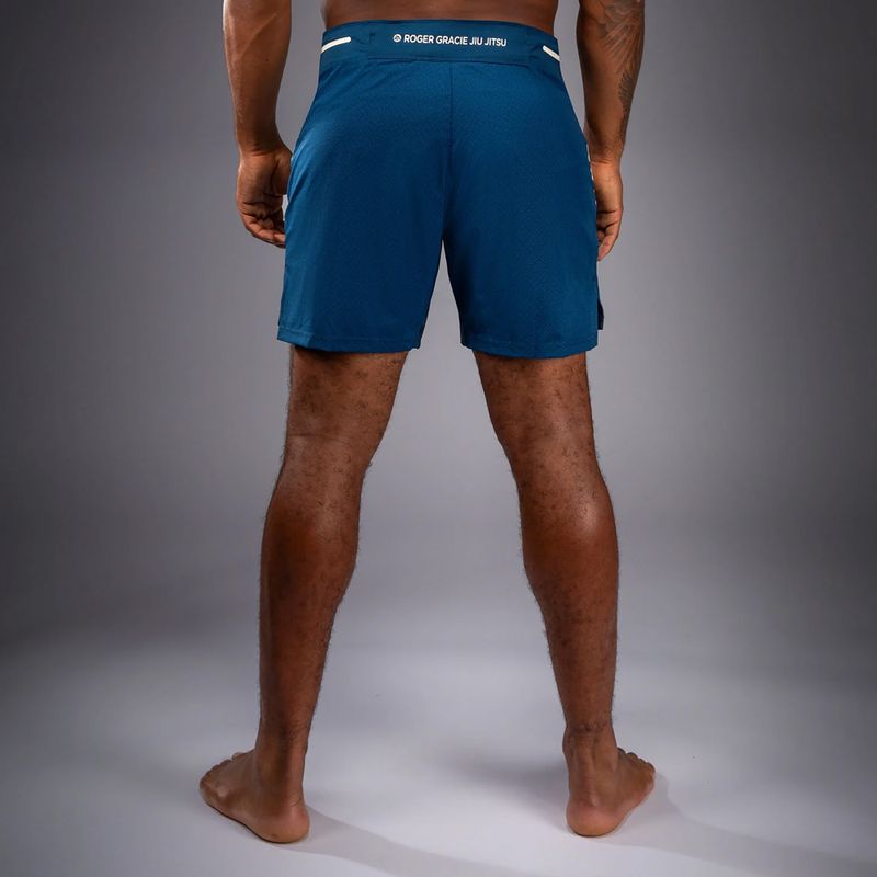Шорти для тренувань чоловічі Venum Roger Gracie Academy Fightshorts blue 2