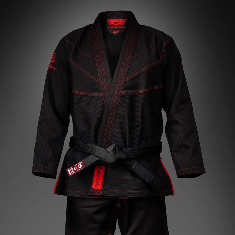 ГІ для бразильського джиу-джитсу Venum Roger Gracie Academy BJJ black/red 3