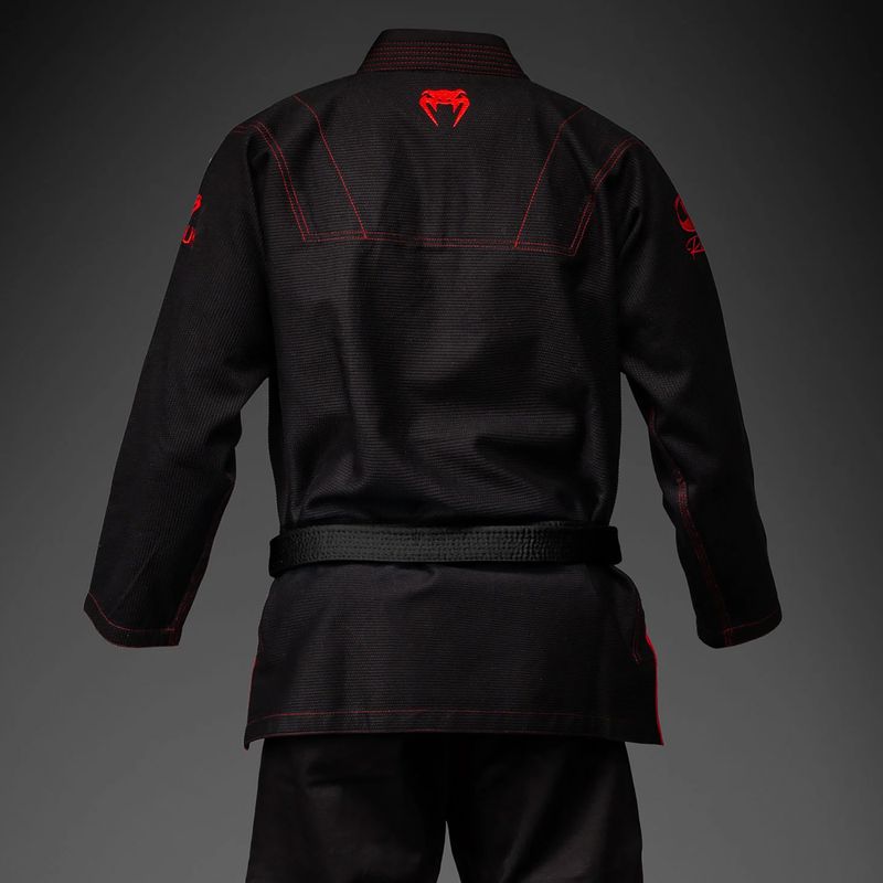 ГІ для бразильського джиу-джитсу Venum Roger Gracie Academy BJJ black/red 4