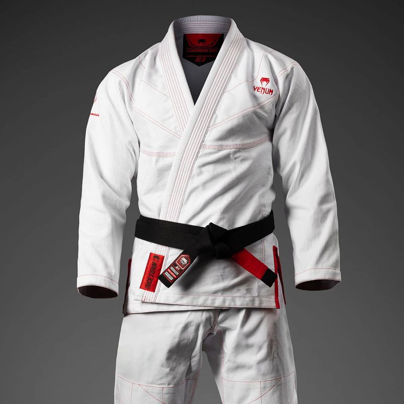 ГІ для бразильського джиу-джитсу Venum Roger Gracie Academy BJJ white/red 3