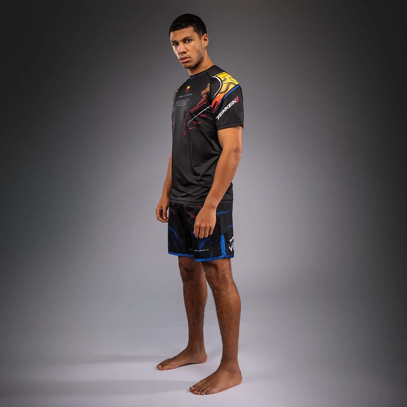 Футболка для тренувань чоловіча Venum x TEKKEN 8 Yoshimitsu Dry-Tech black/orange 2