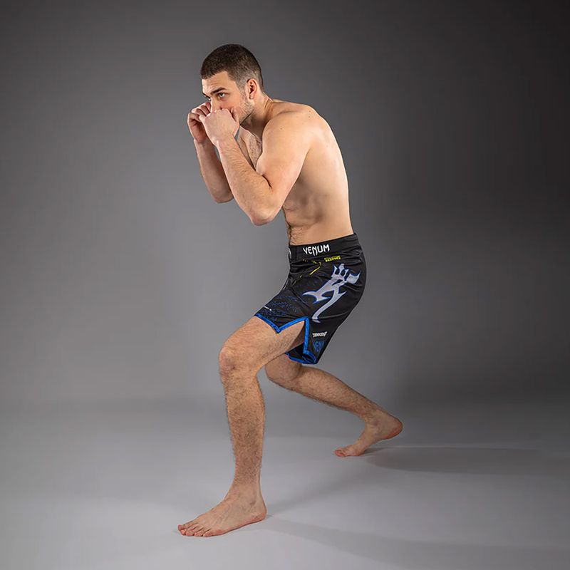 Шорти для тренувань чоловічі Venum x TEKKEN 8 King Fight black/yellow 2