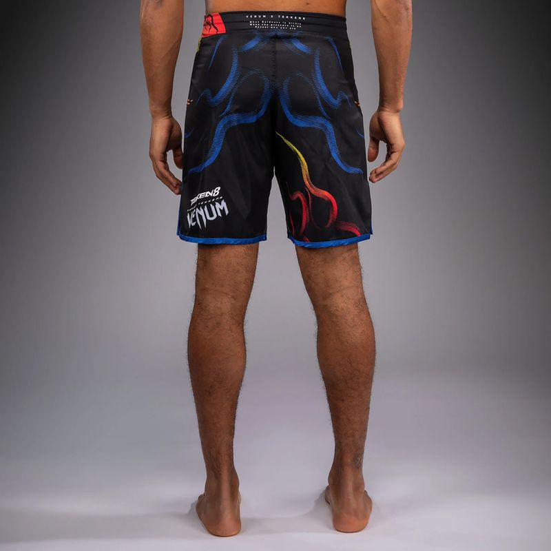 Шорти для тренувань чоловічі Venum x TEKKEN 8 Yoshimitsu Fight black/orange 2