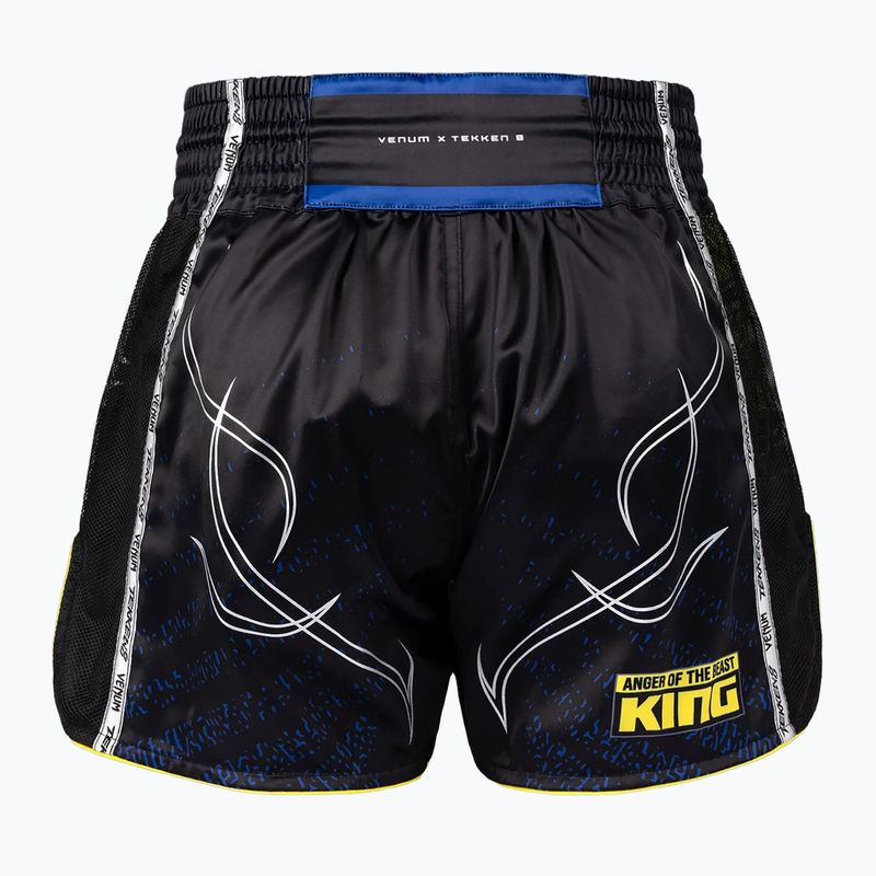 Шорти для тренувань чоловічі Venum x TEKKEN 8 King Muay Thai black/yellow 2