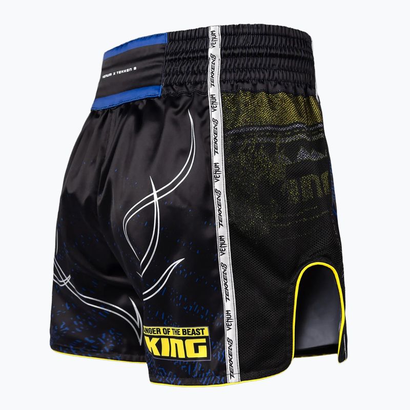 Шорти для тренувань чоловічі Venum x TEKKEN 8 King Muay Thai black/yellow 4