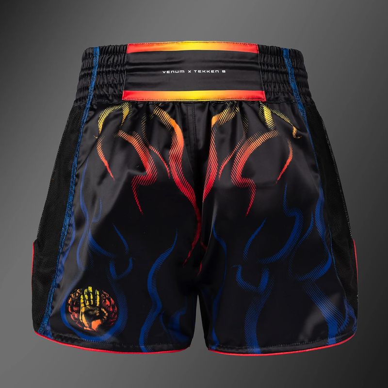 Шорти для тренувань чоловічі Venum x TEKKEN 8 Yoshimitsu Muay Thai black/orange 2