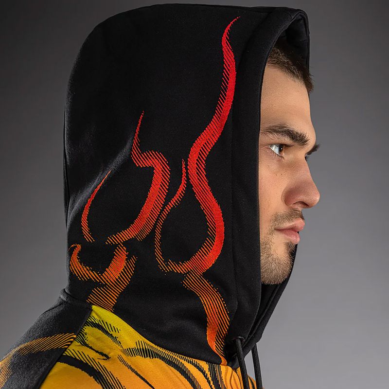 Кофта чоловіча Venum x TEKKEN 8 Yoshimitsu Pullover Hoodie black/orange 5