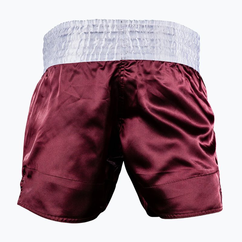 Шорти для тренувань чоловічі Venum Classic Muay Thai burgundy 2