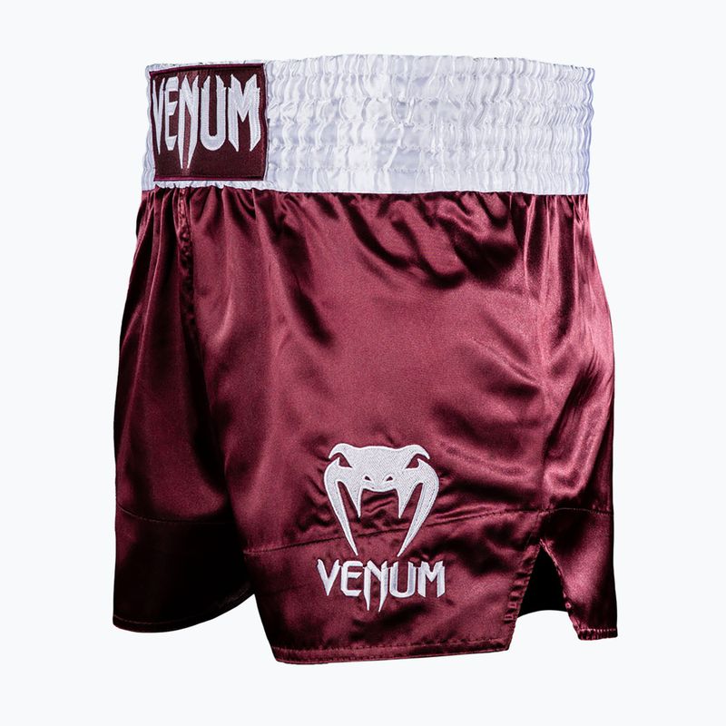 Шорти для тренувань чоловічі Venum Classic Muay Thai burgundy 4