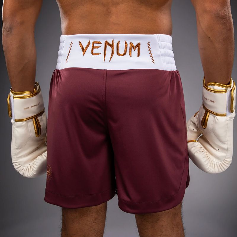 Шорти для тренувань чоловічі Venum Classic Boxing burgundy 6
