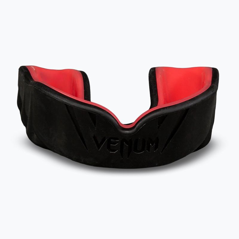 Одинарний захисник для щелепи Venum Challenger black/coral