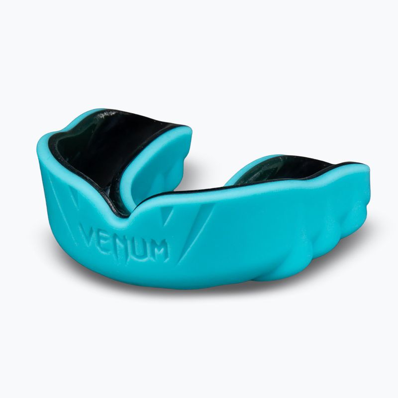 Одинарний захисник для щелепи Venum Challenger turquoise/black 3