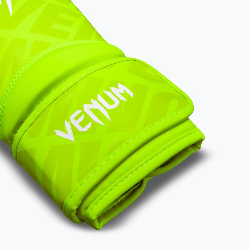 Рукавиці боксерські Venum Contender 1.5 XT 3D Boxing neon yellow 4