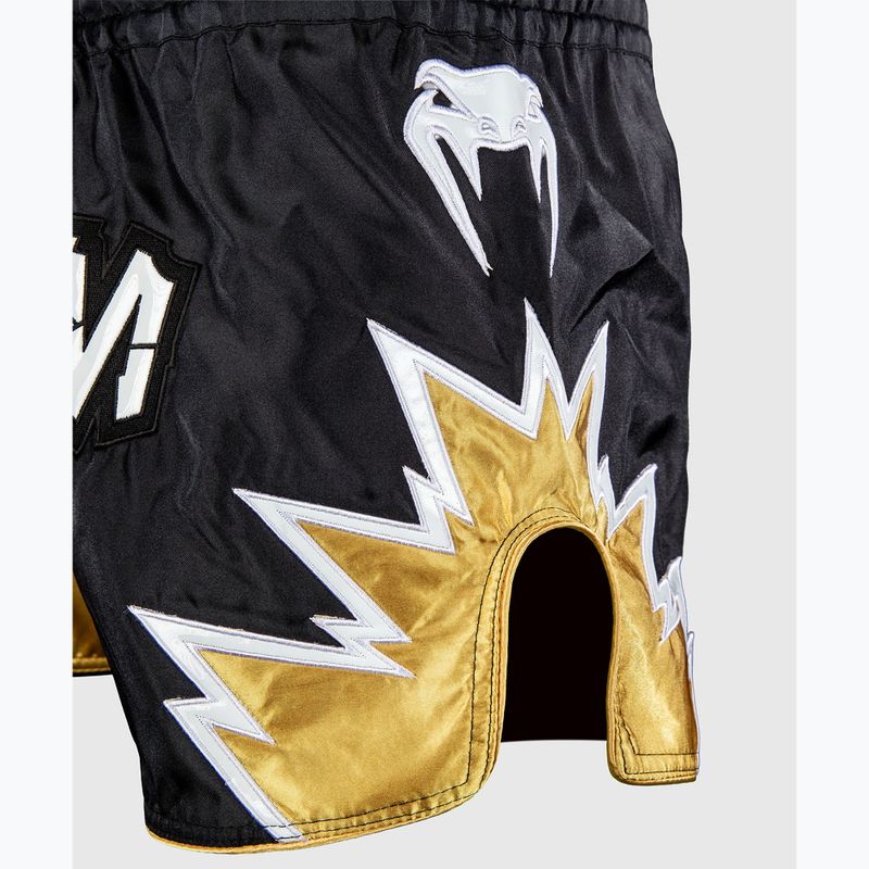 Шорти для тренувань чоловічі Venum Inferno 2.0 Muay Thai black/gold 7