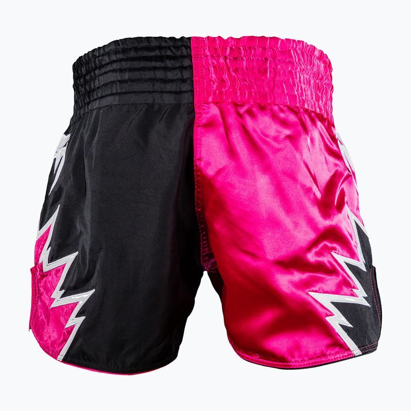 Шорти для тренувань чоловічі Venum Inferno 2.0 Muay Thai pink/black 2