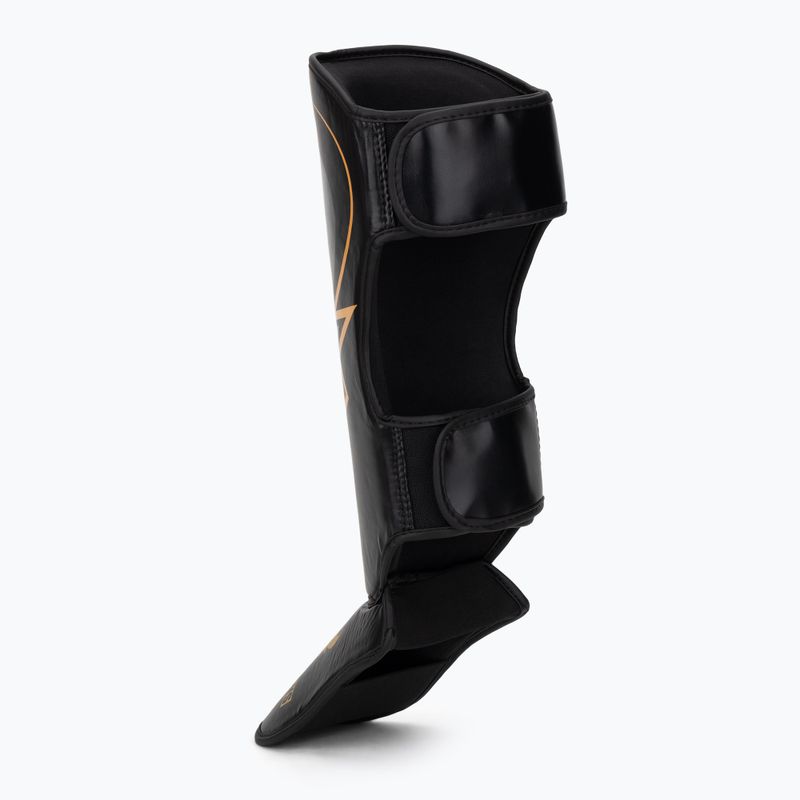 Захисники гомілки та стоп Venum Ringhorns Charger Shin black/gold 3