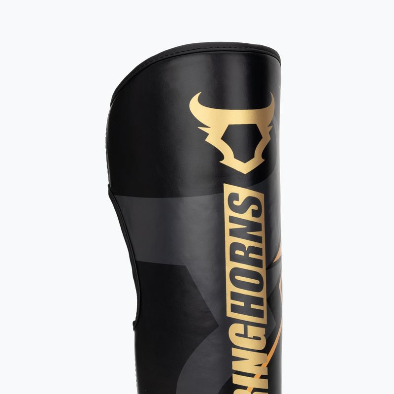 Захисники гомілки та стоп Venum Ringhorns Charger Shin black/gold 6