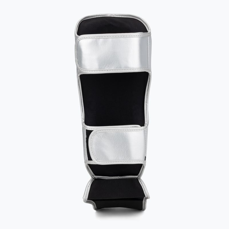 Захисники гомілки та стоп Venum Ringhorns Charger Shin silver/black 5