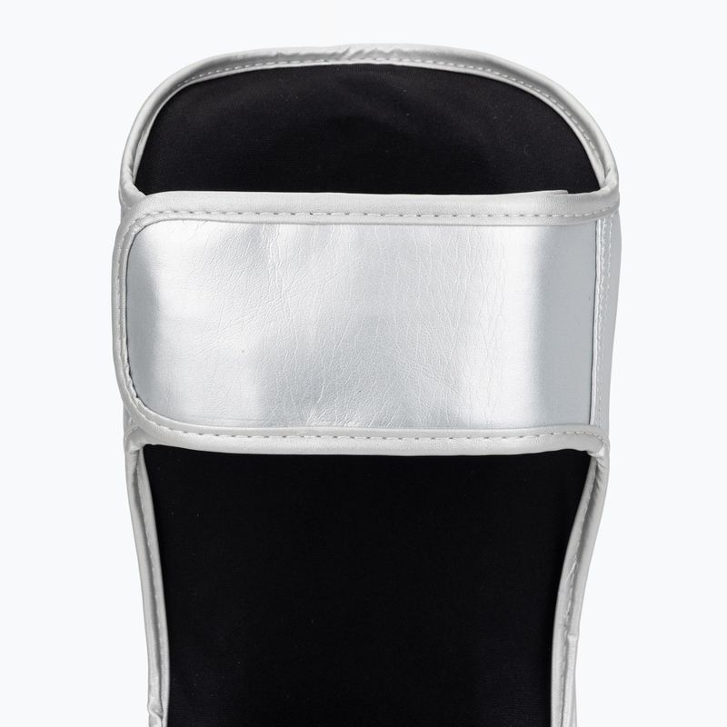 Захисники гомілки та стоп Venum Ringhorns Charger Shin silver/black 7