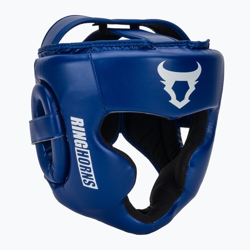 Шолом боксерський Venum Ringhorns Charger Headgear navy blue/red