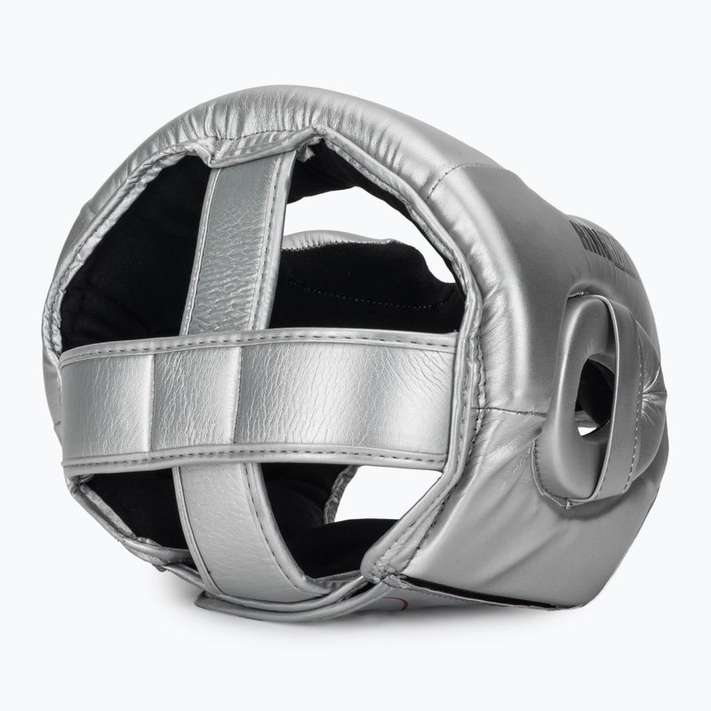 Шолом боксерський Venum Ringhorns Charger Headgear silver/black 6