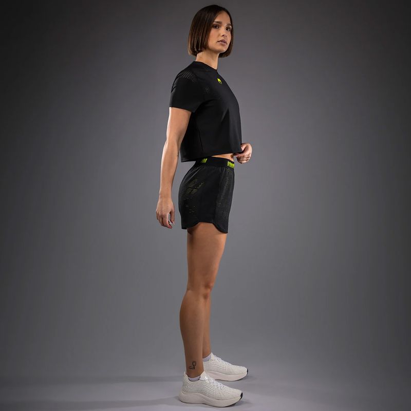 Шорти для тренувань жіночі Venum Lazer black/yellow 2