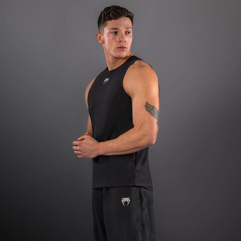 Футболка чоловіча Venum Lazer black/grey 4