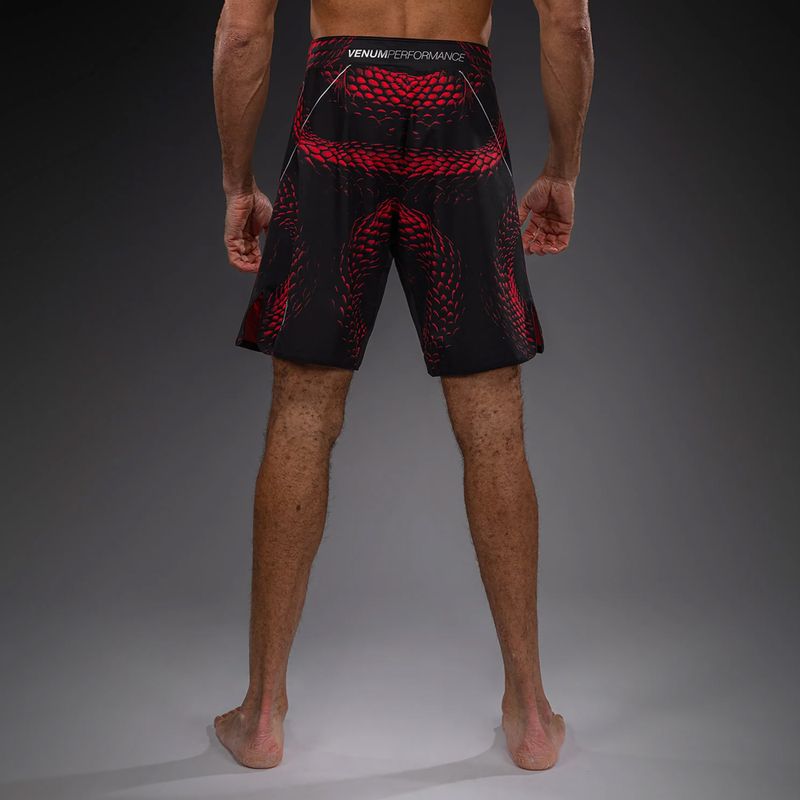 Шорти для тренувань чоловічі Venum Matupa Fightshorts black/red/silver 3