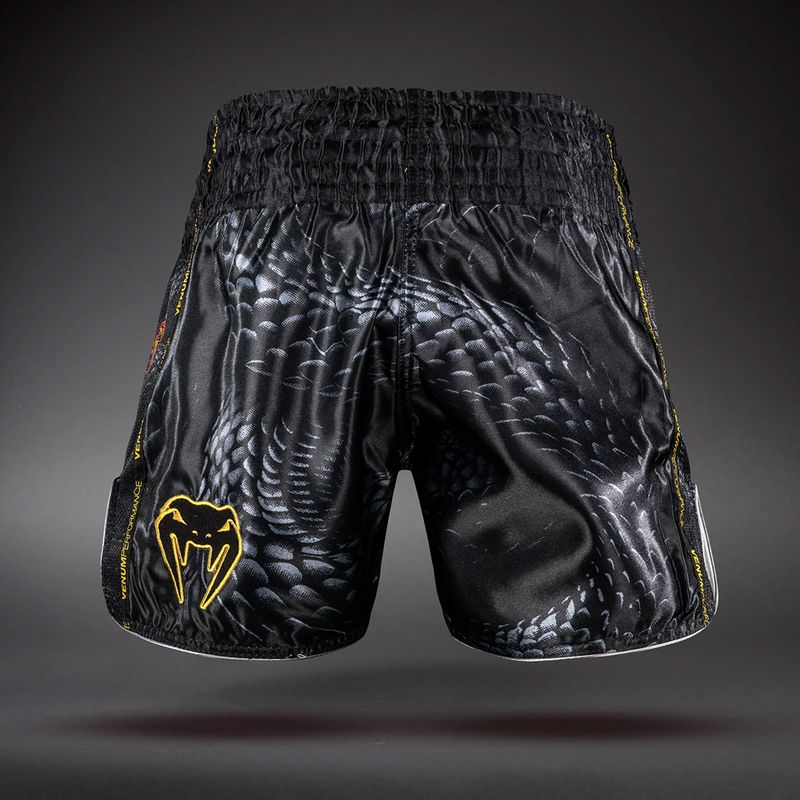 Шорти для тренувань чоловічі Venum Matupa Muay Thai black/grey/gold 2
